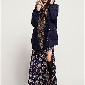 Free People Sweet Child Fur Hooded Parka